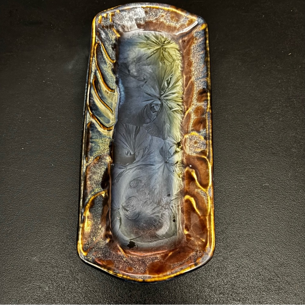 Bill Campbell butter dish Pottery